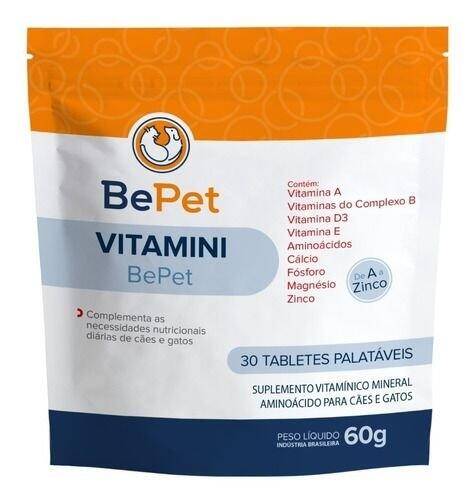 Suplemento Vitaminico Vitamini Bepet - 60g