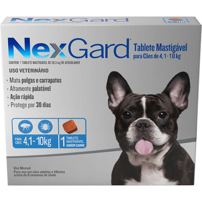 NexGard para Cães de 4,1 a 10 Kg