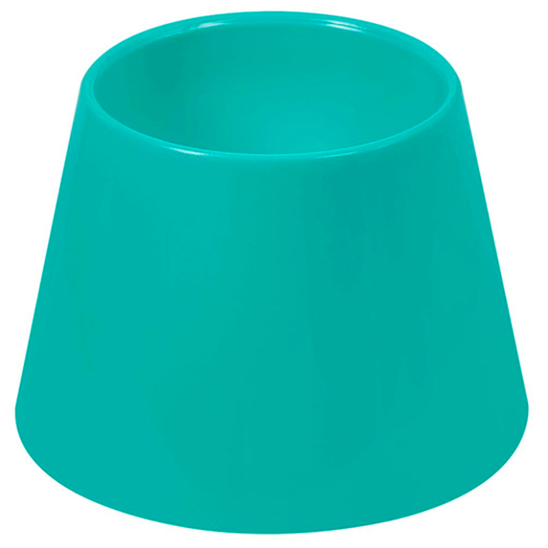 Comedouro e Bebedouro Alto Pet Games Verde Agua