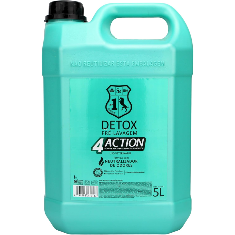 4Action Detox Pre Lavagem 5 L