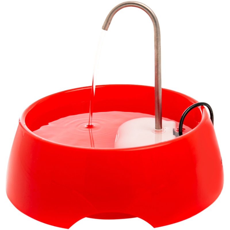 Fonte Bebedouro Begpet Bivolt 1200 ml Vermelha
