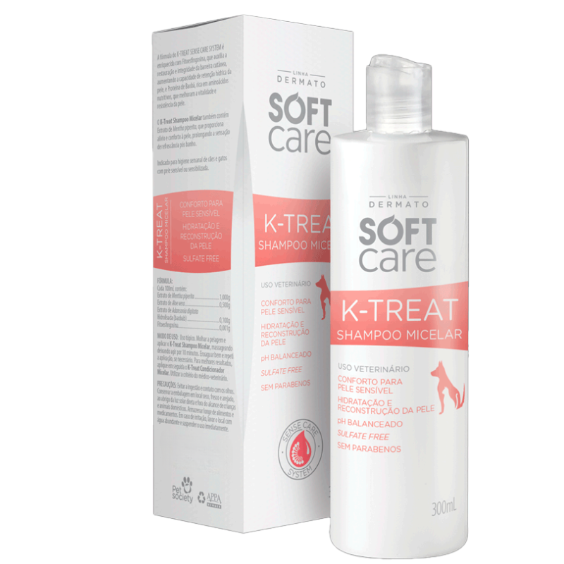Shampoo Soft Care K-Treat Shampoo Micelar 300 ml