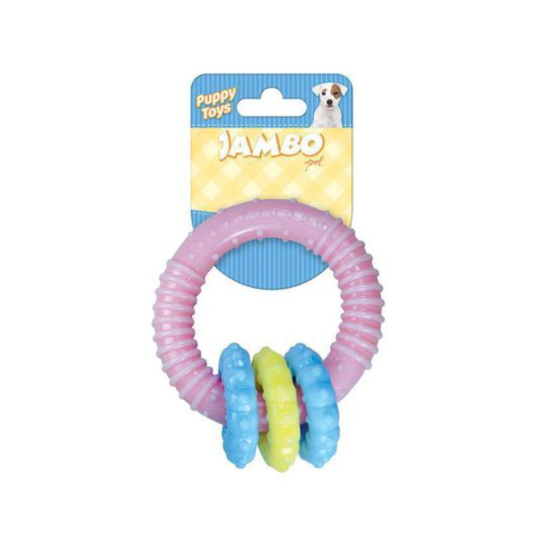 Brinquedo Mordedor Baby Argola Jambo Único