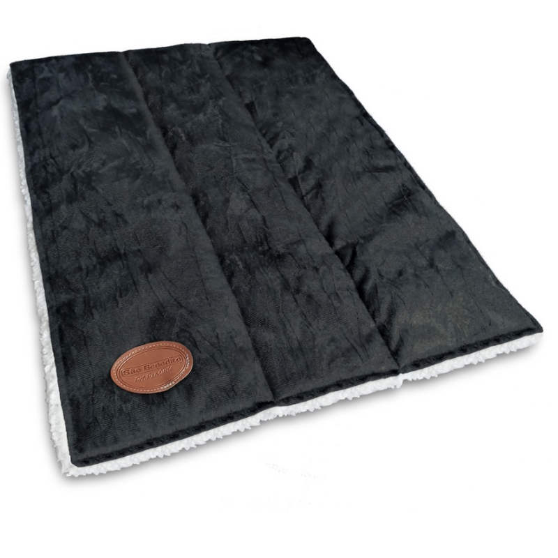 Edredon Suede Carapinha Preto