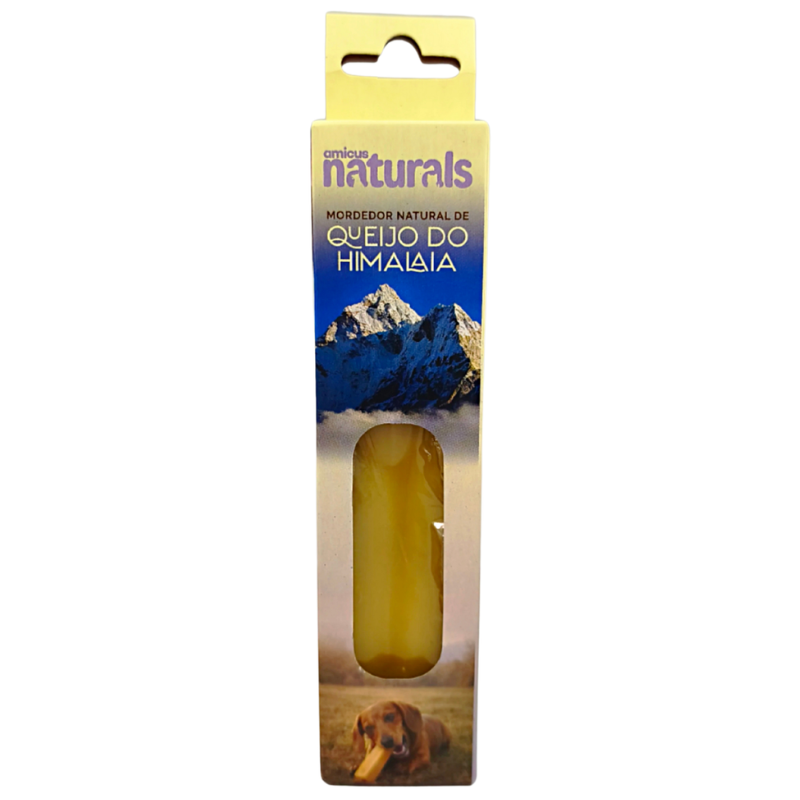Petisco Amicus Queijo Yak Natural do Himalaia Médio 70 g