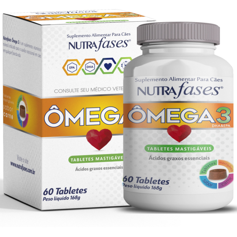 VTZ Nutrafases Omega 3 60 Tabletes